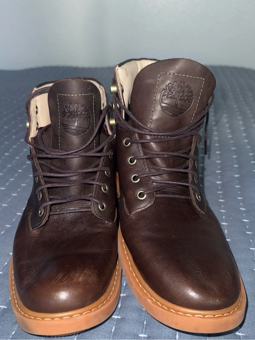 TIMBERLAND MEN’S BELANGER EK+ 6 WATERPROOF CHUKKA RUST FULL GRAIN A42W9 Sz 7